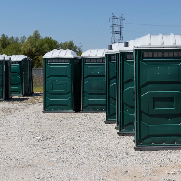 what is the power source for the event portable toilets